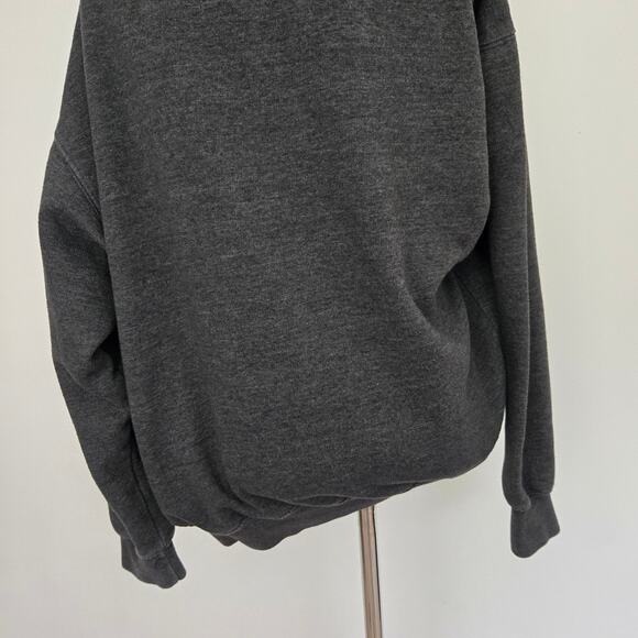 GGS Canada Banff Hooded Sweatshirt Dark Gray Mountains Cozy Women Large - Picture 8 of 11